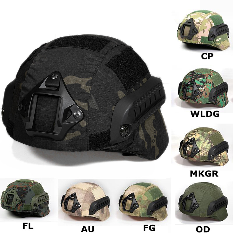 Camo Face Paint - Tactical MICH2000 Helmet Cover Hunting Gear