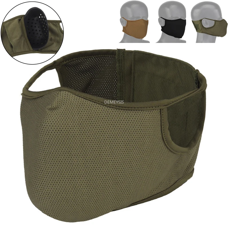 Camo Face Paint - Tactical Half Face Balaclava Mask Breathable