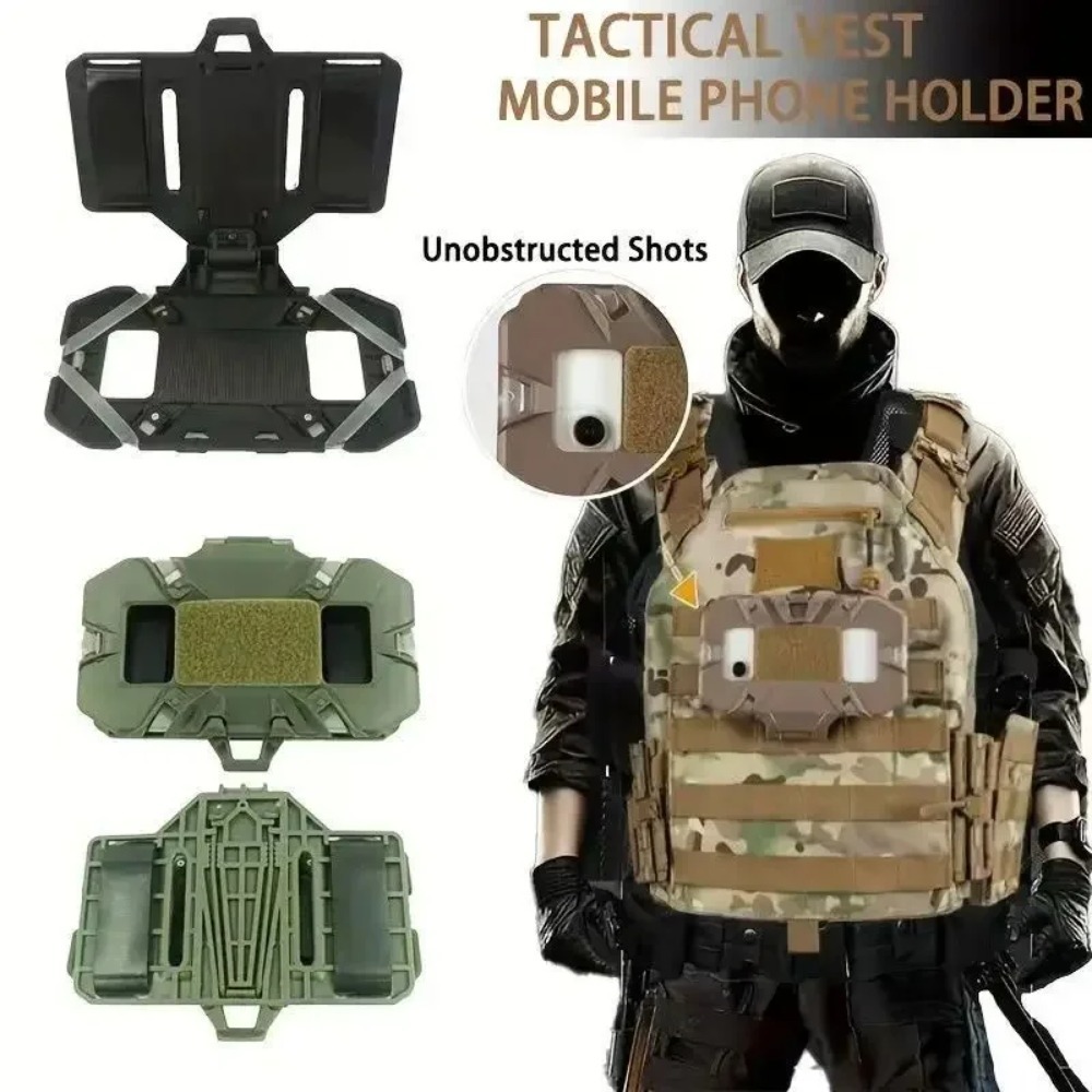 Tactical MOLLE Vest Phone Hold - đánh giá và giá Hunting Outdoor Game
