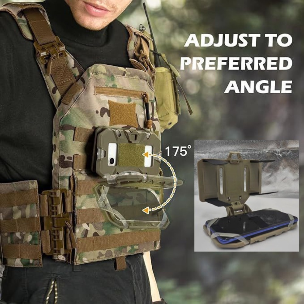 Tactical MOLLE Vest Phone Hold - đánh giá và giá Hunting Outdoor Game
