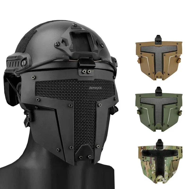 Full Face Mask Breathable Stee - đánh giá và giá Camo Face Paint