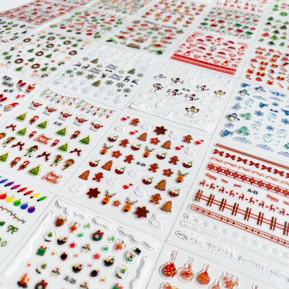 30pcs Christmas Nail Art Stick - đánh giá và giá Elk Bugle Call