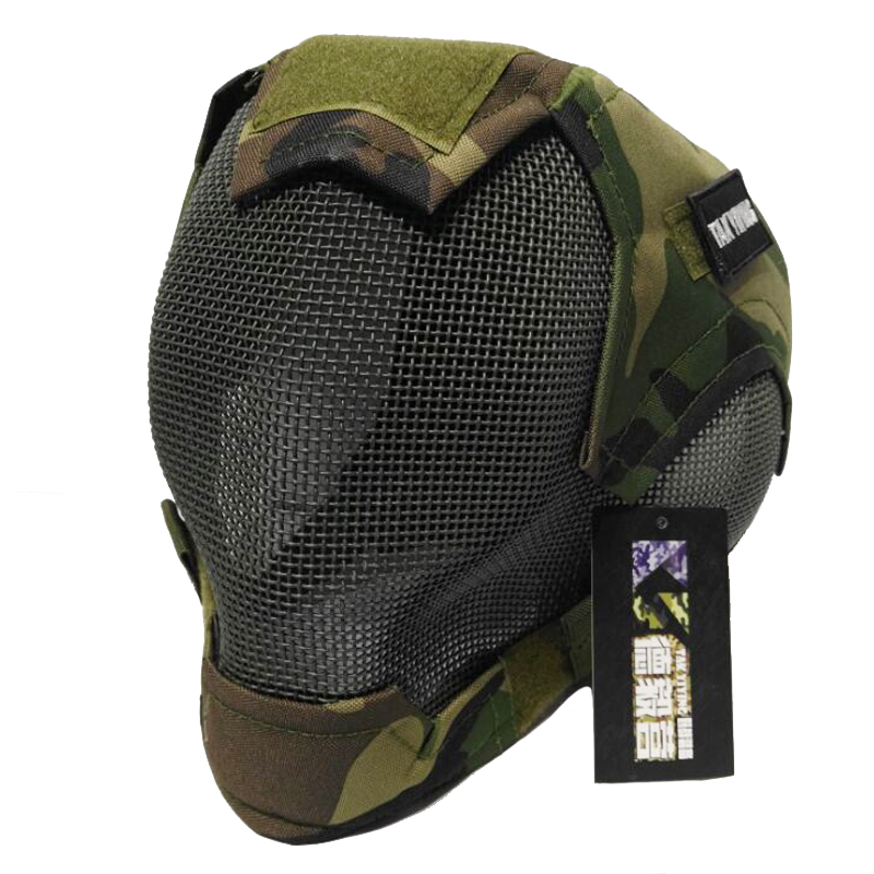 TAK YIYING Airsoft Mask Full F - đánh giá và giá Camo Face Paint