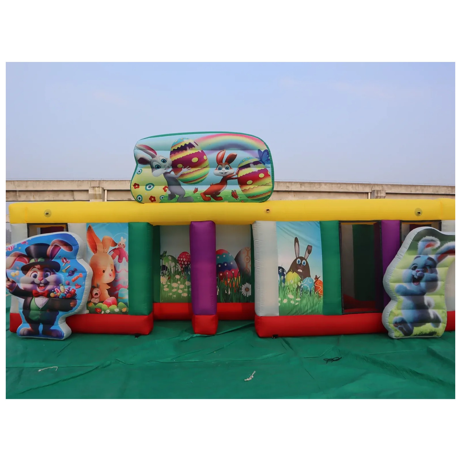 Mê cung bơm hơi mái vòm Phục S - đánh giá và giá Hunting Outdoor Game