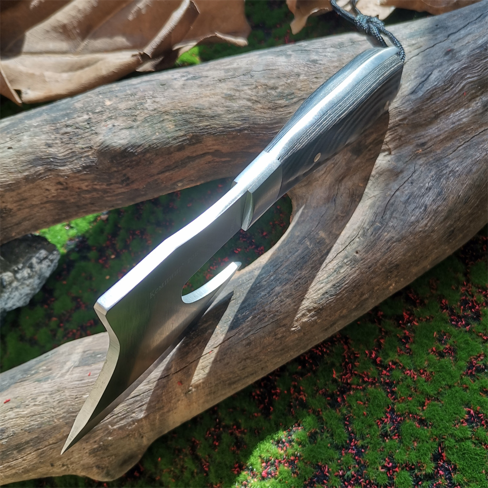 Wooden Handle Stainless Steel  - đánh giá và giá Hunting And Camping In Jungle