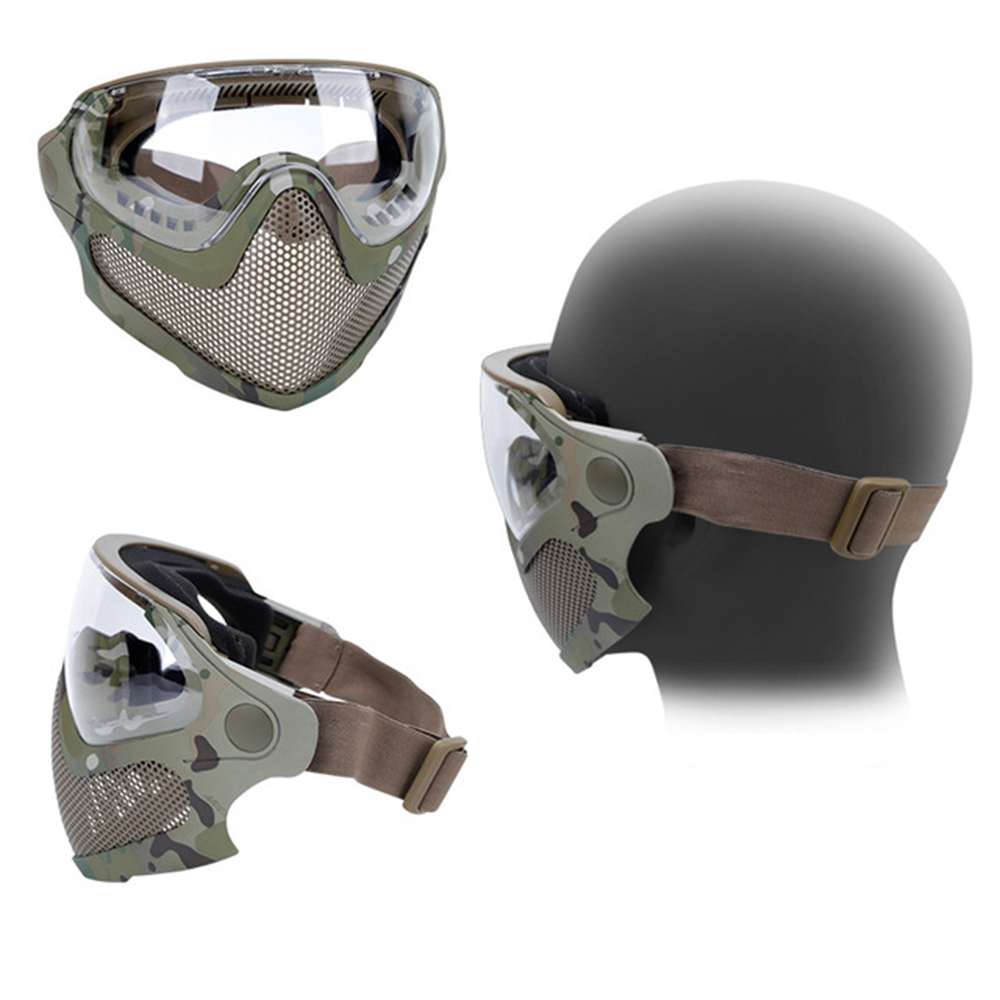 Tactical Full Face Mask Paintb - đánh giá và giá Camo Face Paint