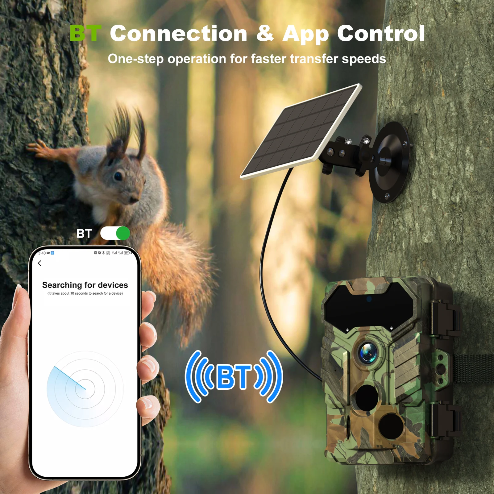 Solar Camera Outdoor Wireless  - đánh giá và giá Trail Camera Infrared