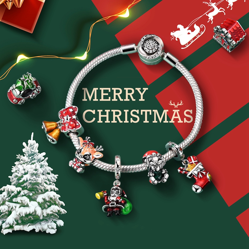 2026 New Christmas Charms 925  - đánh giá và giá Elk Bugle Call