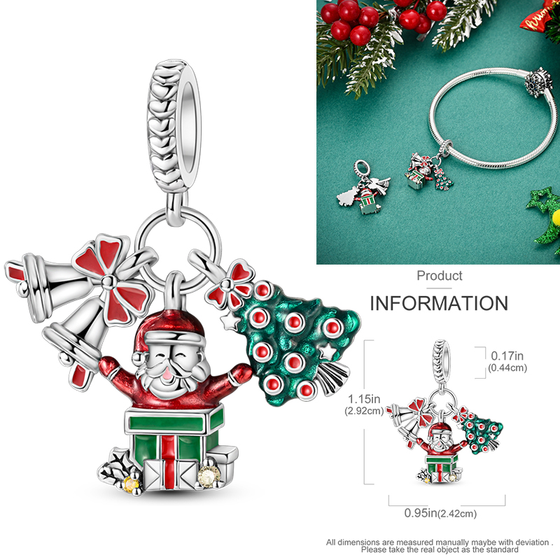 2026 New Christmas Charms 925  - đánh giá và giá Elk Bugle Call