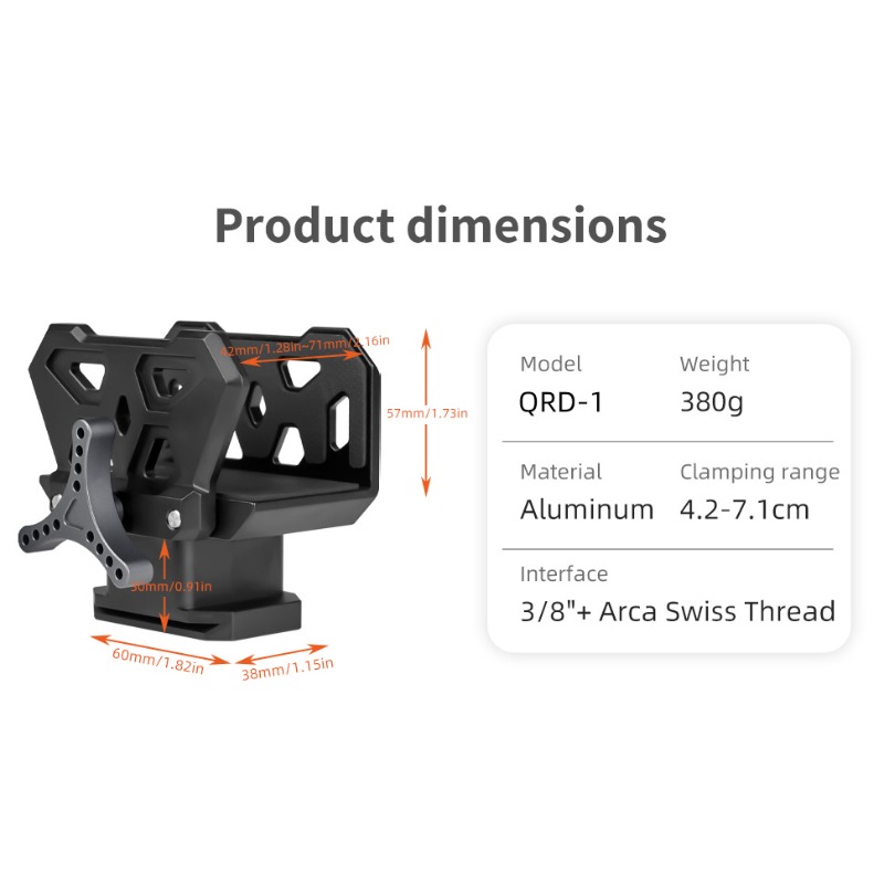 Aluminum Alloy Clamp Mount Tri - đánh giá và giá Outdoor Hunting Prints